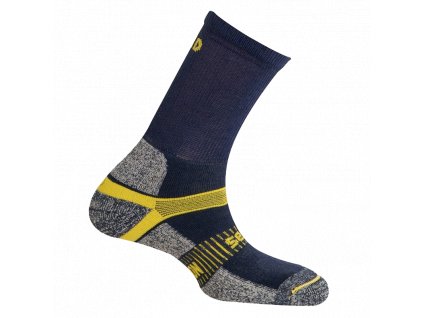 MUND CERVINO trekingové ponožky modré (Typ 31-35 S)