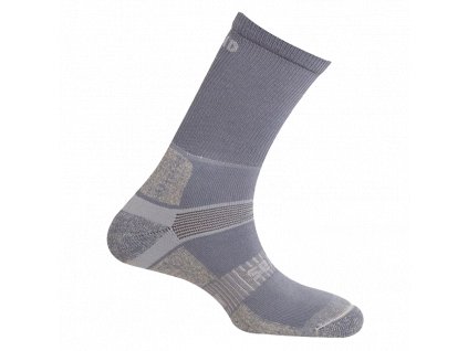 MUND CERVINO trekingové ponožky šedé (Typ 31-35 S)