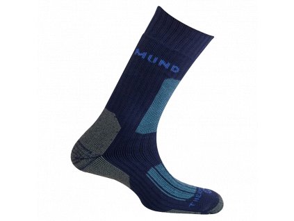MUND EVEREST trekingové ponožky modré (Typ 38-41 M)