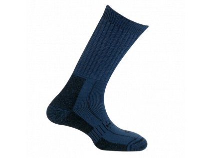 MUND EXPLORER trekingové ponožky modro/šedé (Typ 36-40 M)