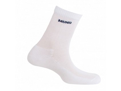 MUND ATLETISMO ponožky bílé (Typ  36-40 M )