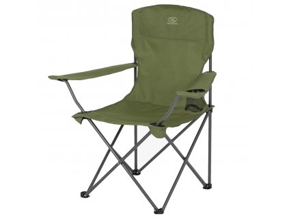 Highlander Outdoor Edinburgh Camp Chair Olive FUR002 OG 3