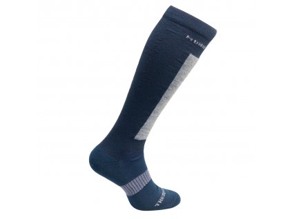 MUND CARVING lyžařské ponožky tm.modré (Typ 31-35 S)