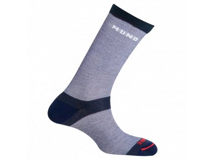 MUND ELBRUS trekingové ponožky tm.modré (Typ 31-35 S)