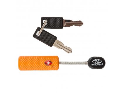 HIGHLANDER BARREL ZIP KEY LOCK Zámek