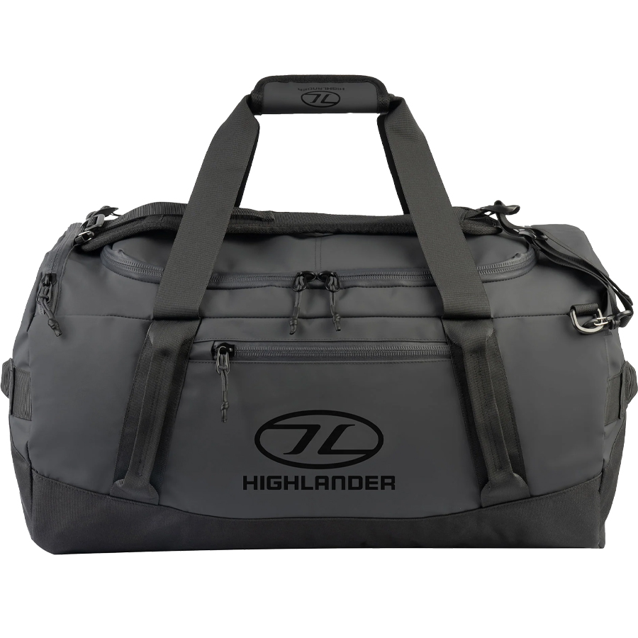 HIGHLANDER DUFFLE BAG HAULER 65L - černá