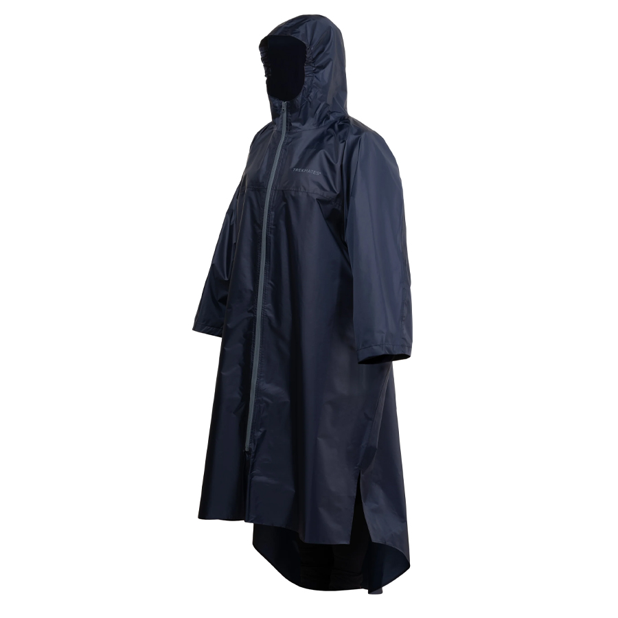 TREKMATES Pláštěnka Deluxe Poncho zip modrá