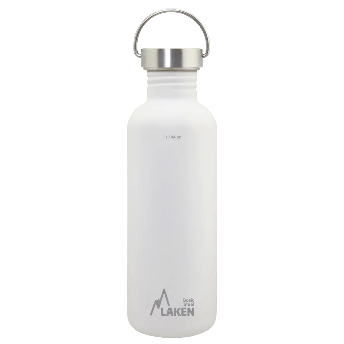 LAKEN Láhev ocel Basic Vintage 1000 ml bílá