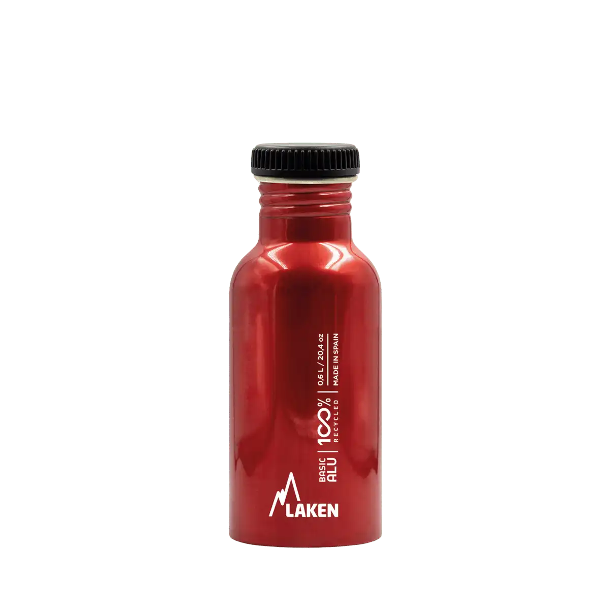 LAKEN Láhev hliník Plain 600 ml červená