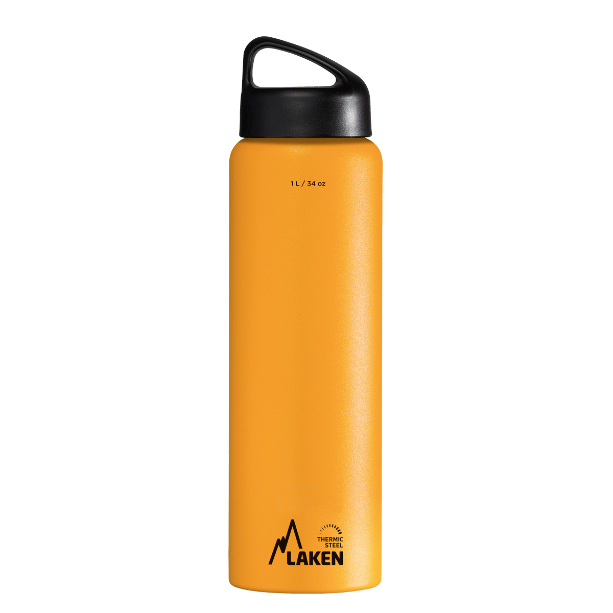 LAKEN Termoláhev ocel Classic 1000 ml žlutá