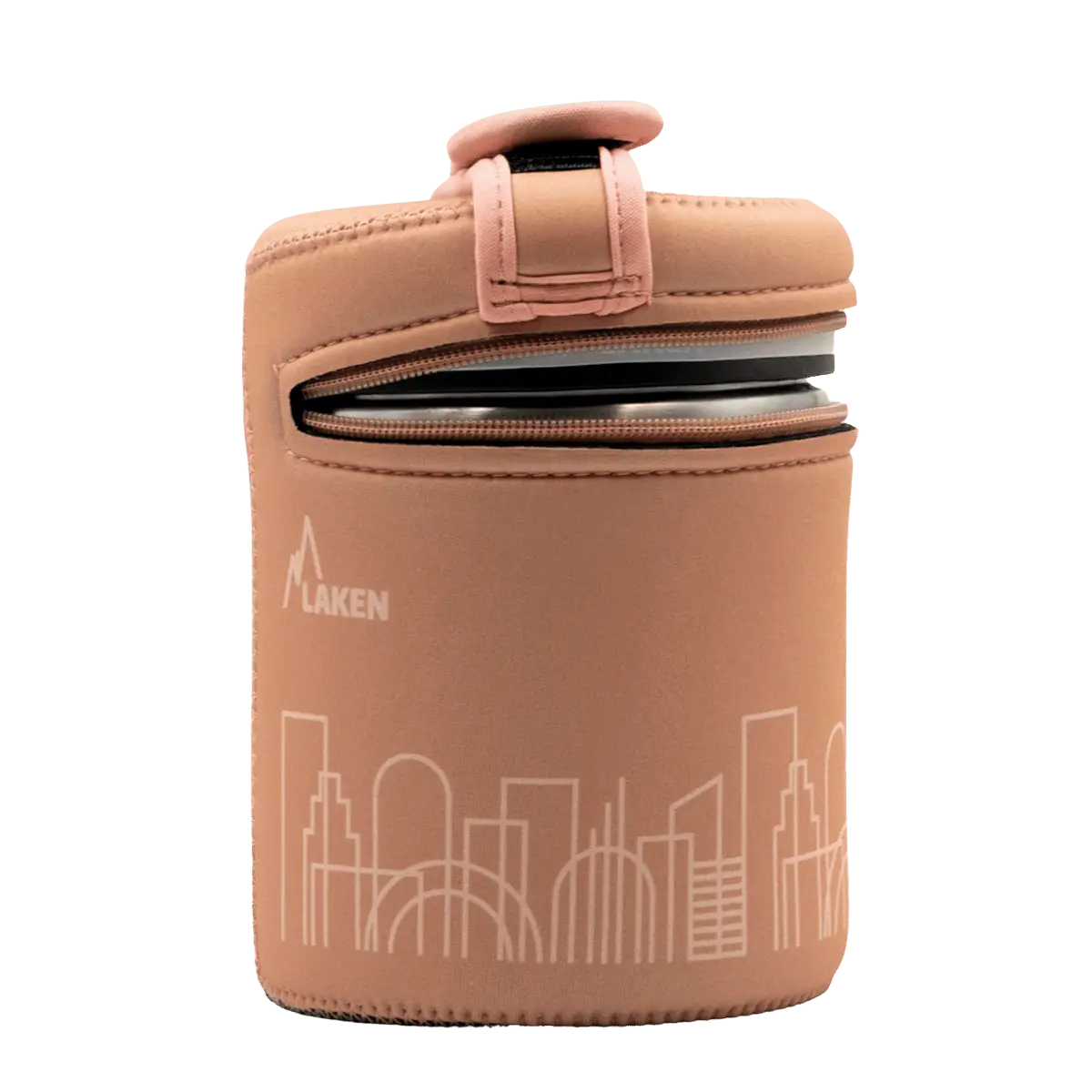 LAKEN Termoska na jídlo ocel 1000 ml neoprenový obal CITY