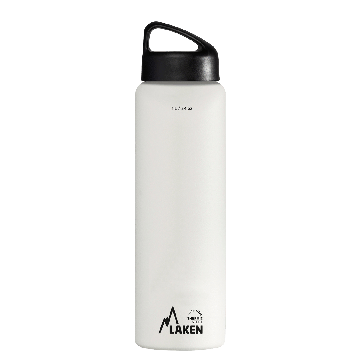 LAKEN Termoláhev ocel Classic 1000 ml bílá
