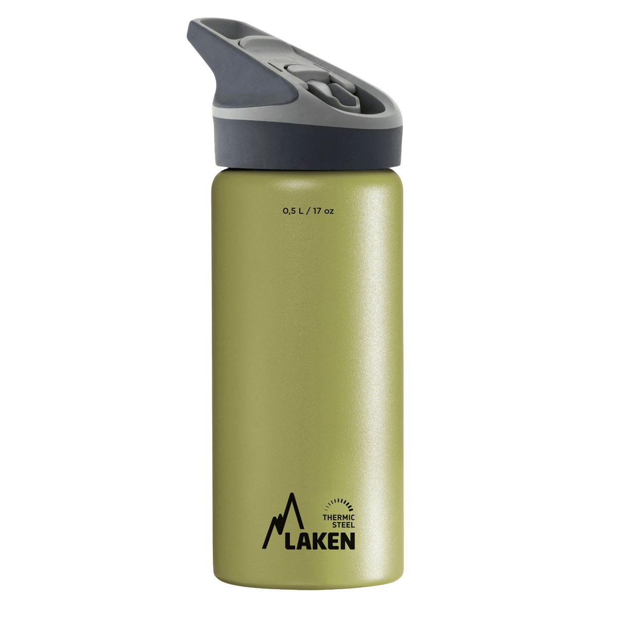 LAKEN Termoláhev ocel Jannu 500 ml khaki