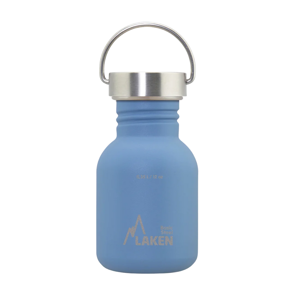 LAKEN Láhev ocel Basic Vintage 350 ml modrá