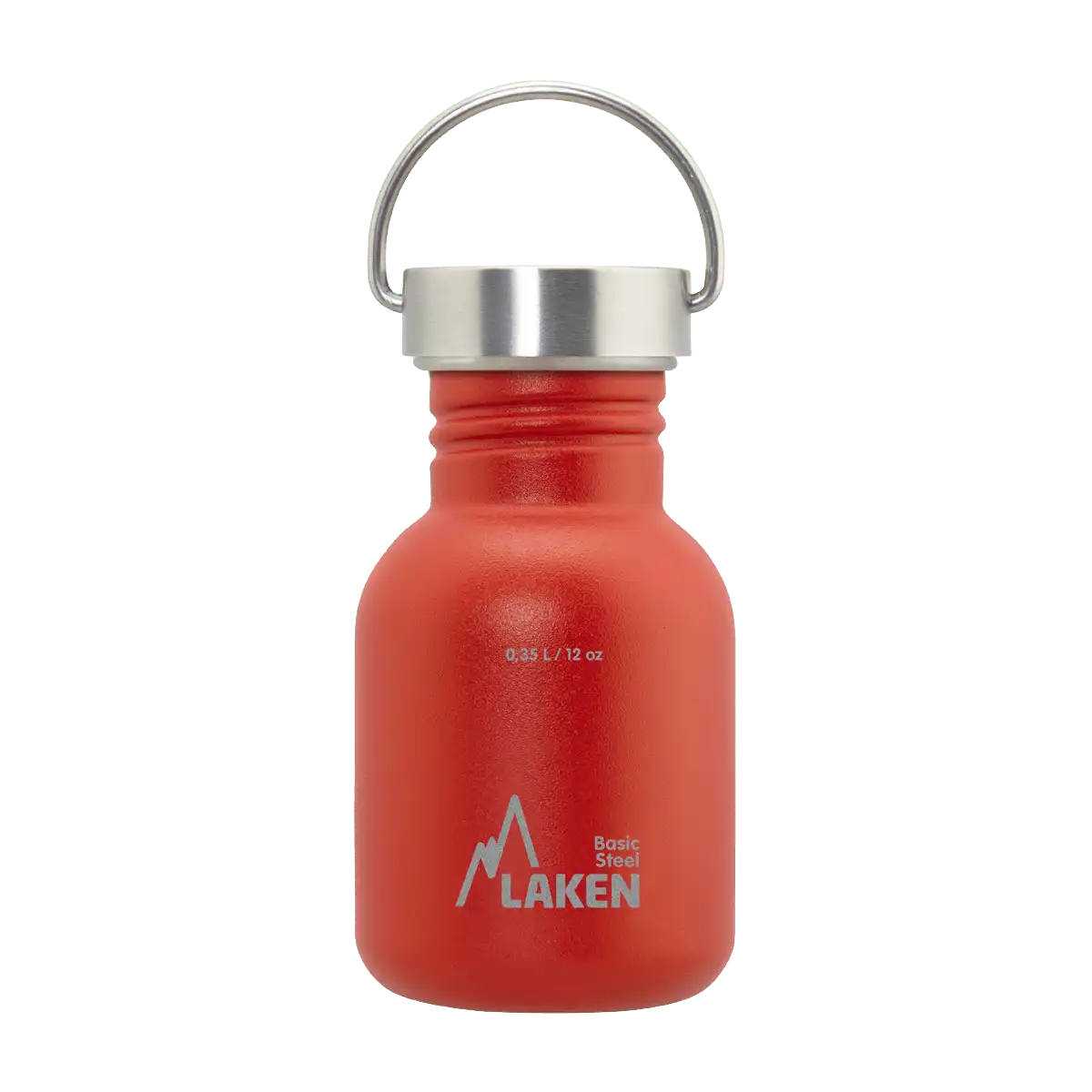LAKEN Láhev ocel Basic Vintage 350 ml červená