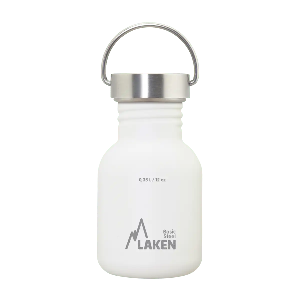 LAKEN Láhev ocel Basic Vintage 350 ml bílá