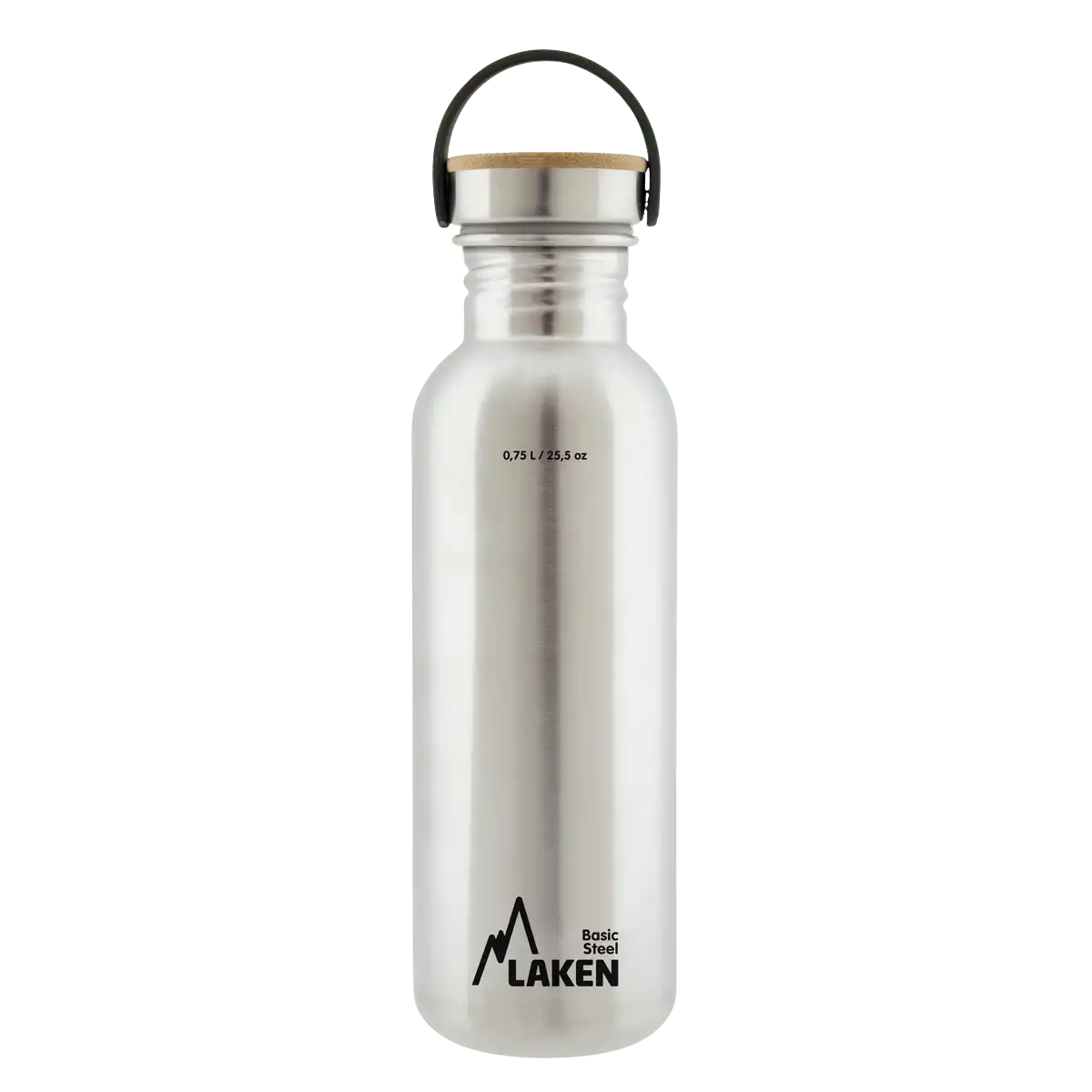 LAKEN Láhev ocel Basic Bamboo 750 ml ocelová