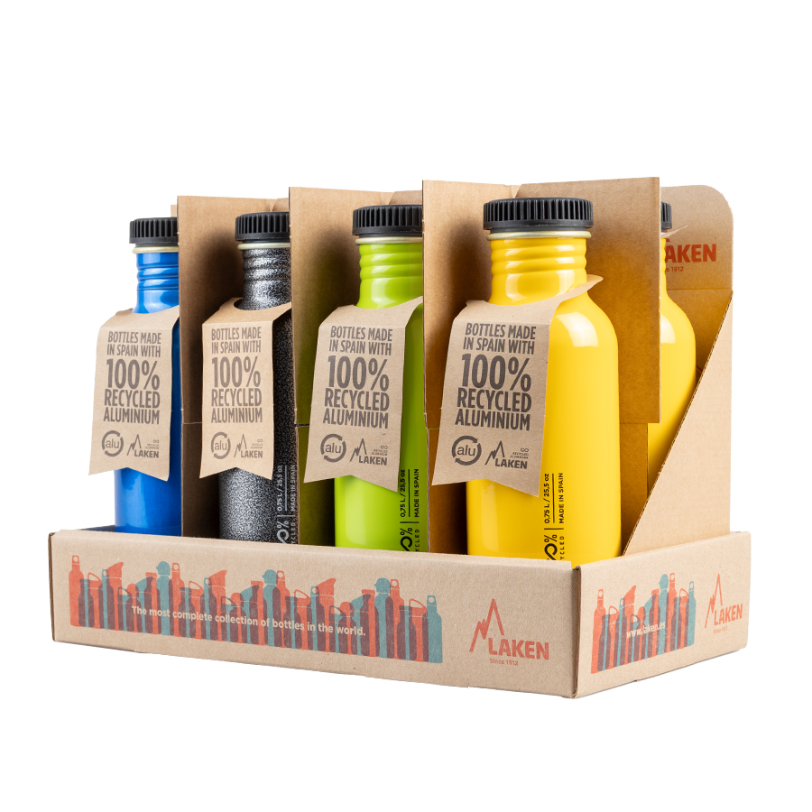 LAKEN Láhev hliník Plain 750 ml - 8 ks