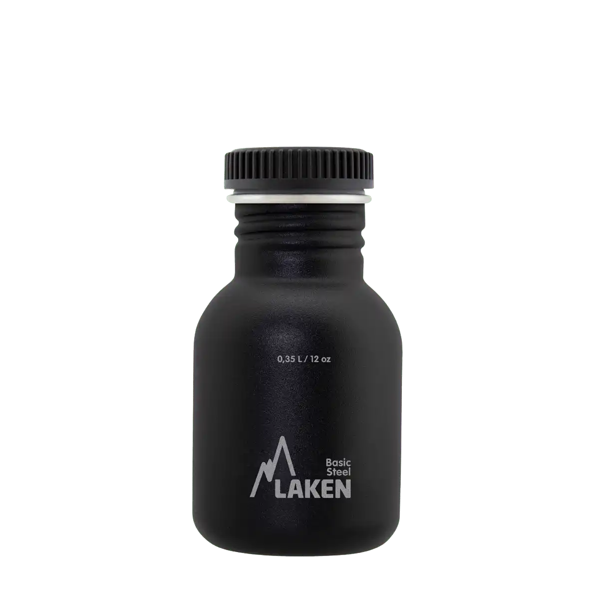 LAKEN Láhev ocel Plain 350 ml černá