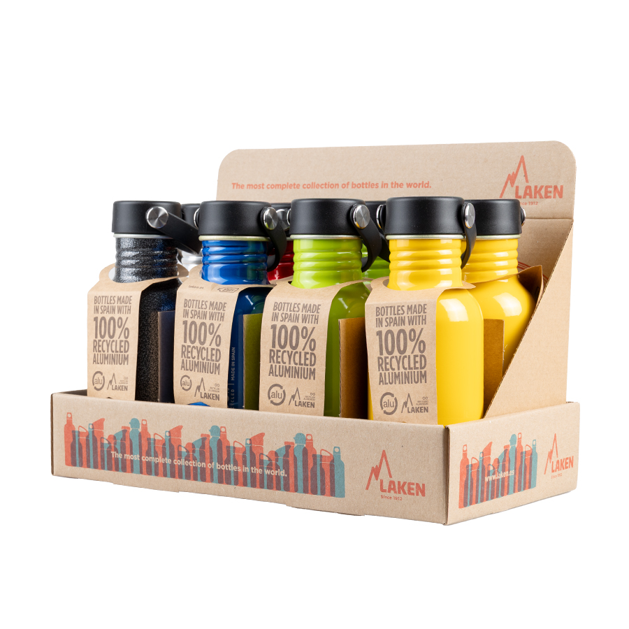 LAKEN Láhev hliník Oasis 600 ml - 8 ks