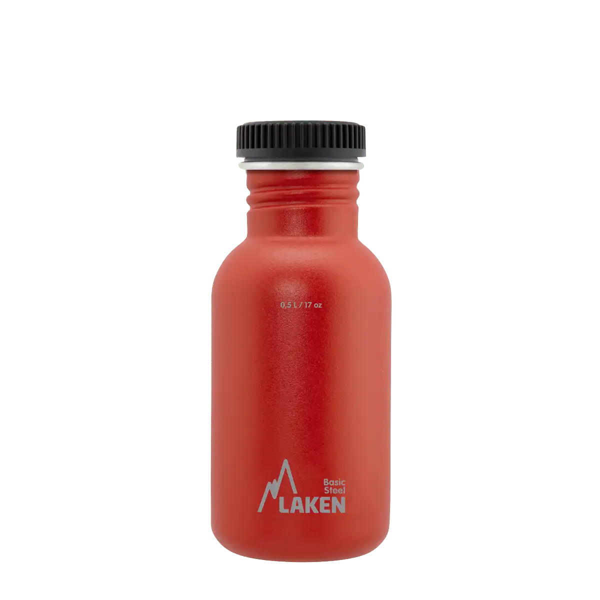 LAKEN Láhev ocel Plain 500 ml červená