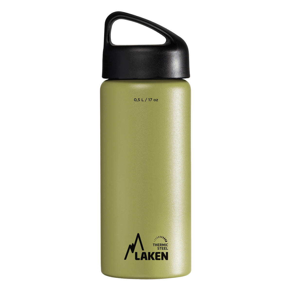 LAKEN Termoláhev ocel Classic 500 ml khaki