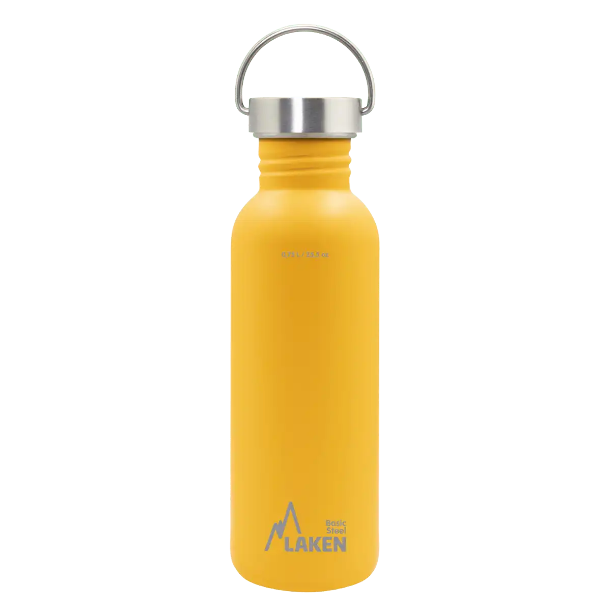 LAKEN Láhev ocel Basic Vintage 750 ml žlutá