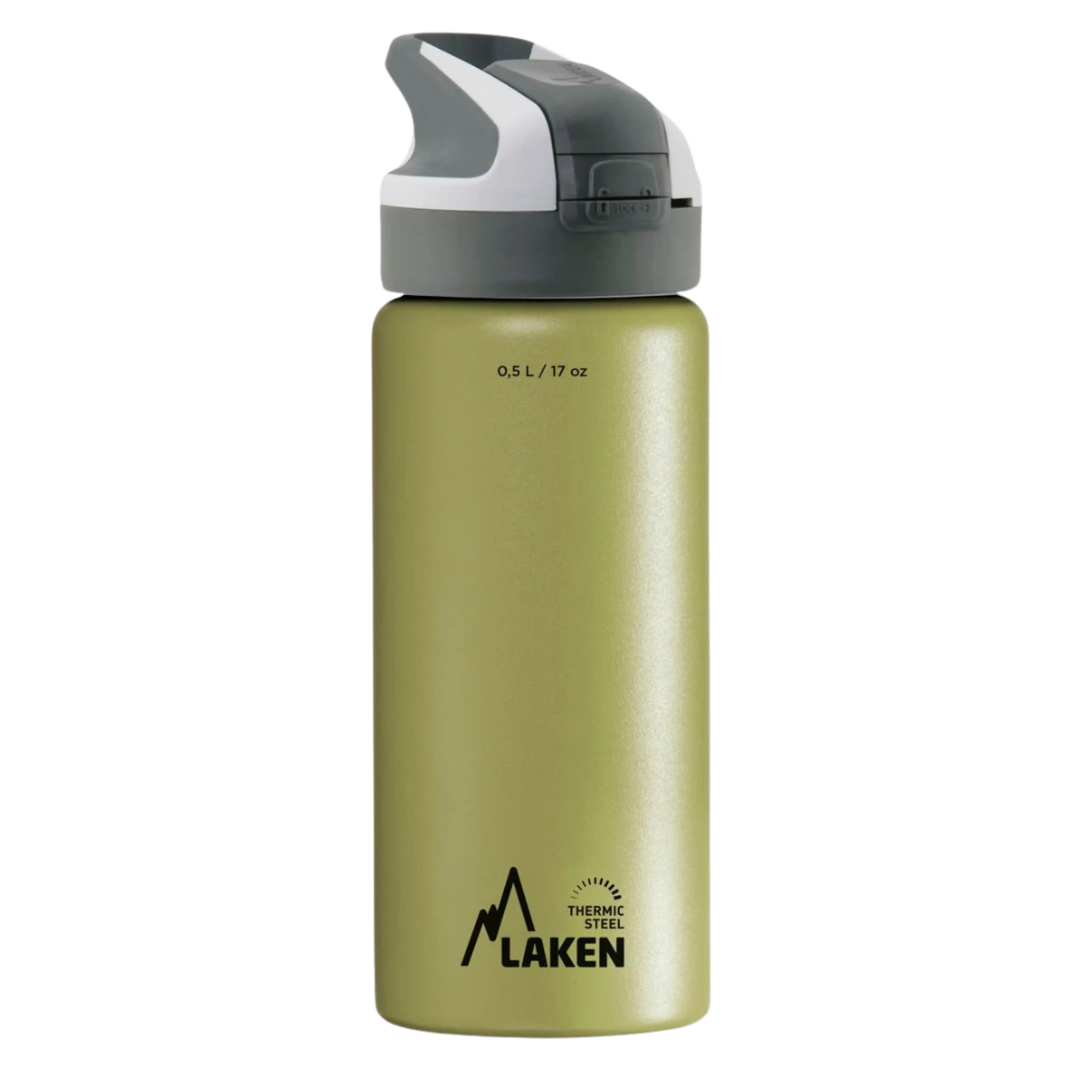 LAKEN Termoláhev ocel Summit 500 ml khaki