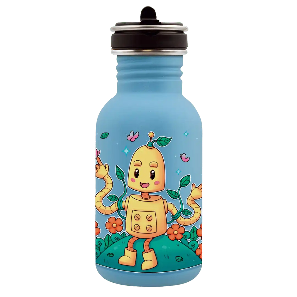 LAKEN Láhev ocel Basic Flow 500 ml Eco robot