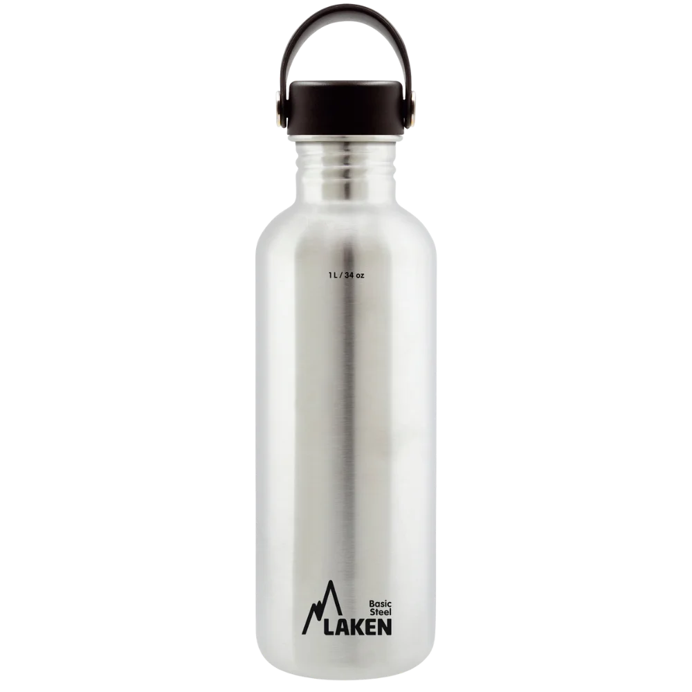 LAKEN Láhev hliník Oasis 1000 ml stříbrná