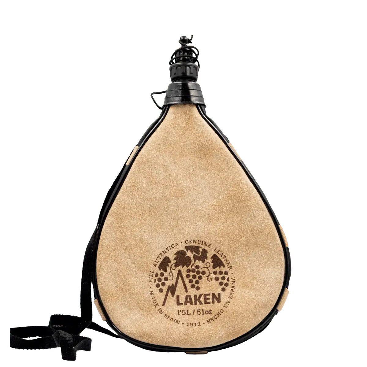 LAKEN Kožený vak 1500 ml straight form