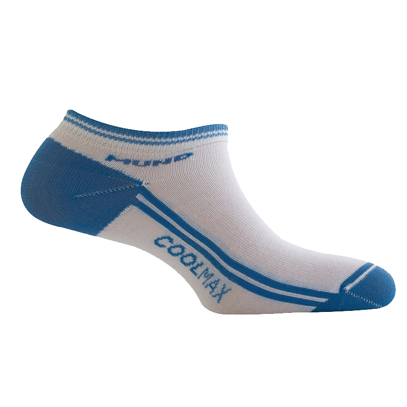 MUND INVISIBLE COOLMAX ponožky bílo/modré Typ: 36-40 M