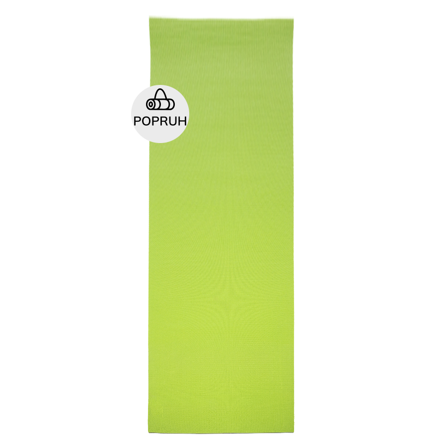Levně YATE Yoga Mat dvouvrstvá zelená/šedá