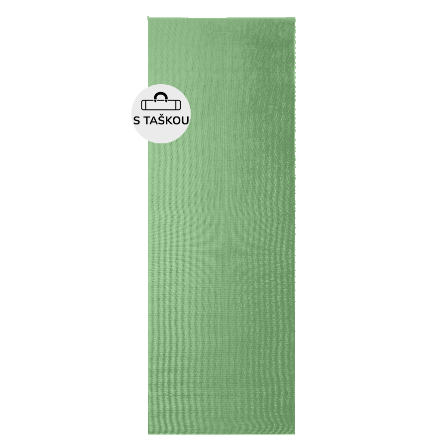 Levně YATE Yoga Mat + taška zelená