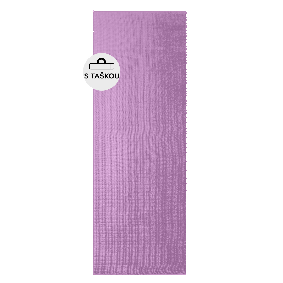 Levně YATE Yoga Mat + taška růžová