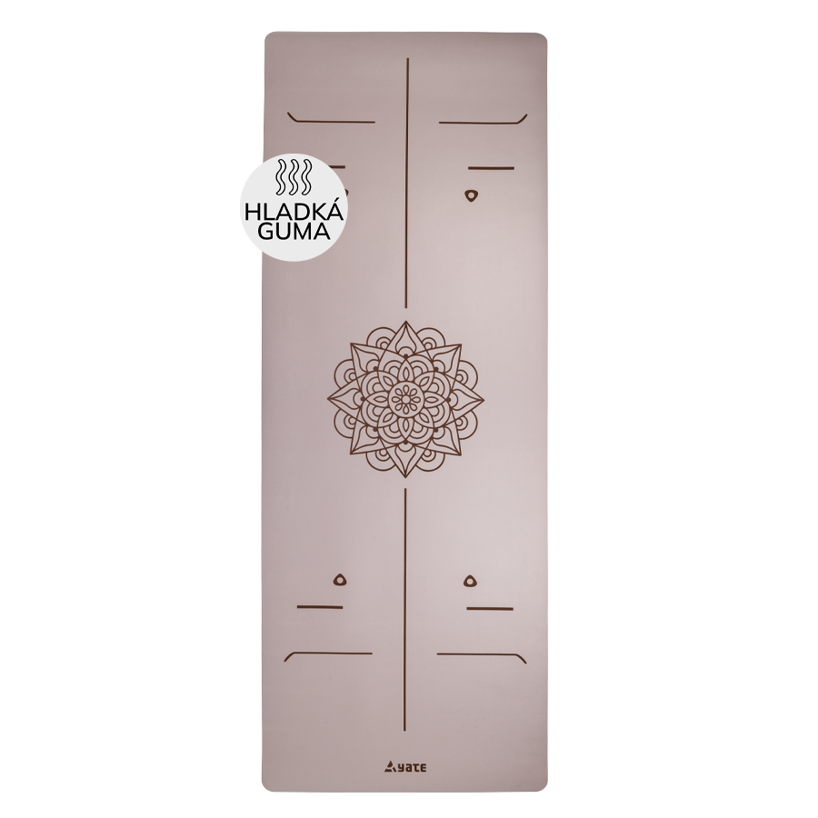 Levně YATE Yoga mat HARMONY