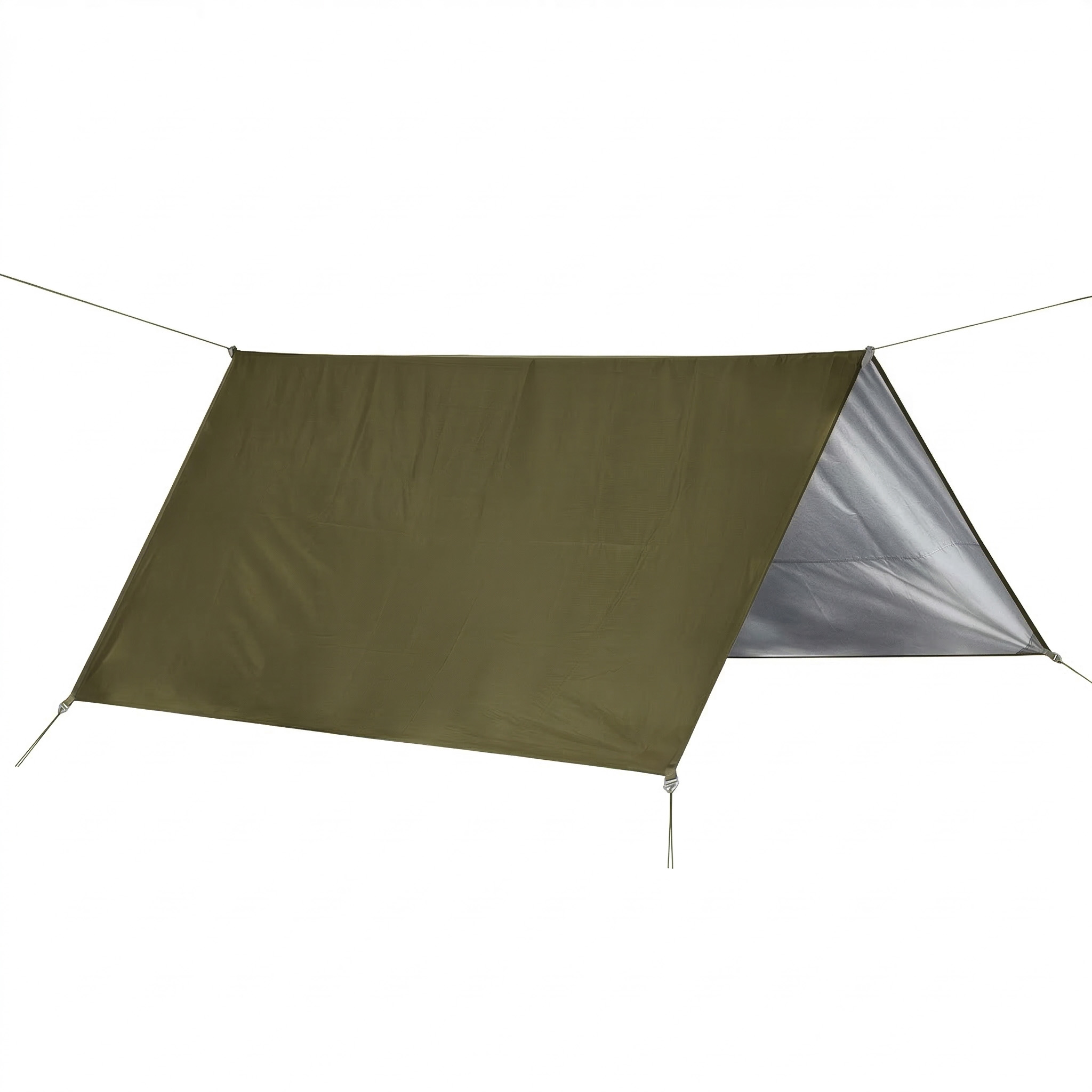 YATE Bivakovací plachta 300x300 cm zelená