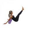 Massage roller EVA 90 cm - violet