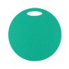 Round Sit Mat 2-layer with handle, Ø 35 cm green/black - Pyramide