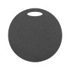 Round Sit Mat 2-layer with handle, Ø 35 cm green/black - Pyramide