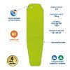 YATE EXTREM LITE self-inflating Mat 3,8 green/grey