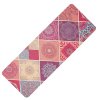 SA04687 yoga mat prirodni guma vzor a ruzova 3