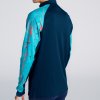 JOMA ELITE IX sweatshirt functional men´s navy/turquoise