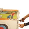 SL00001 archery set packed in box with target 2 arrows