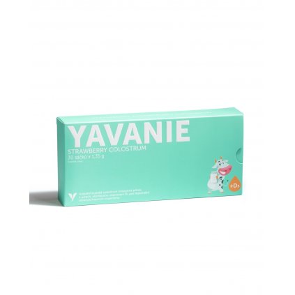 YAVANIE Strawberry Colostrum - Expirace 10/2025
