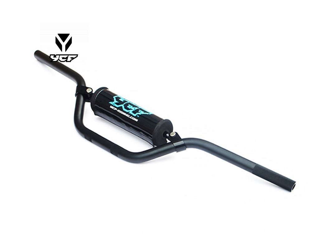 Hliníková řídítka 22mm nízká černá (včetně polstru) pro modely BIGY 125 MX / BIGY 150 MX pitbike YCF