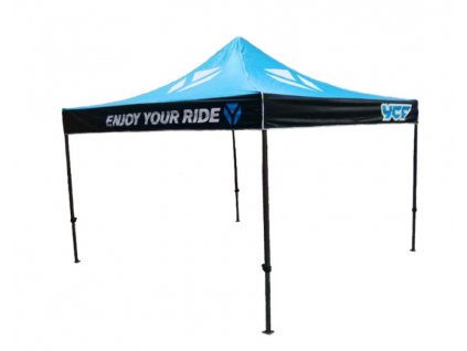 Rozkládací stan YCF modro/bílý