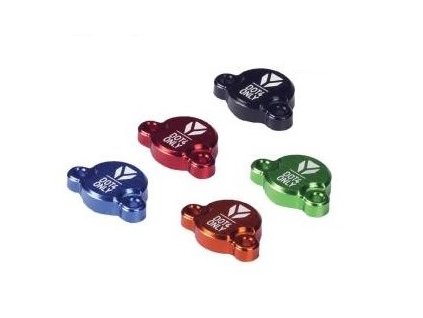 Víčko zadní brzdové pumpy CNC eloxované pitbike YCF typ 02 (malé)