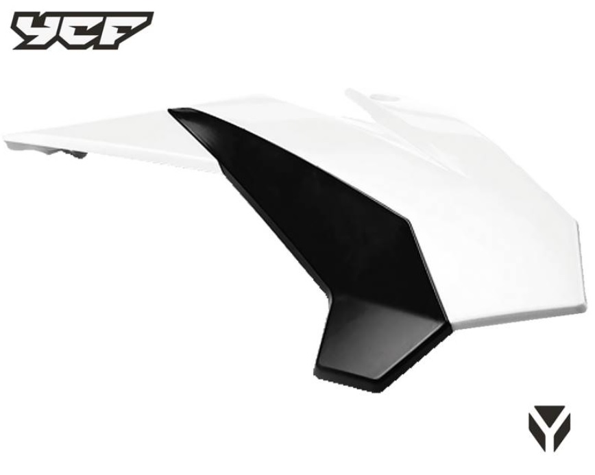 Pravý spoiler pro modely PILOT/SP/LITE/START pitbike YCF Bílá