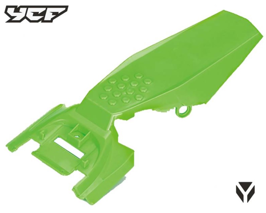Zadní blatník PILOT/SP pitbike YCF Zelená